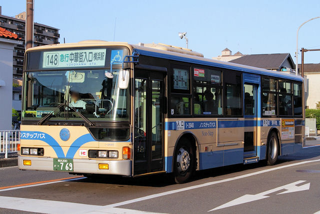 方向幕車による148系統